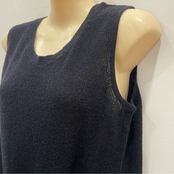 NWT Splendid Black Twist Front Loose Knit Top sz M - Picture 5 of 8